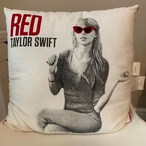 Taylor Swift RED pillow